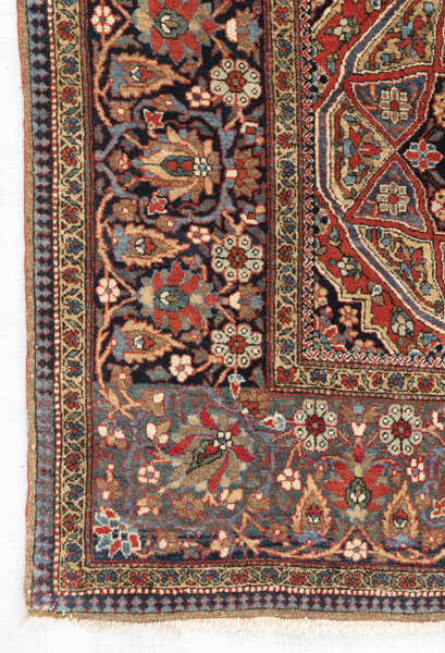 A Kashan rug with kurk wool - Image 4 of 7