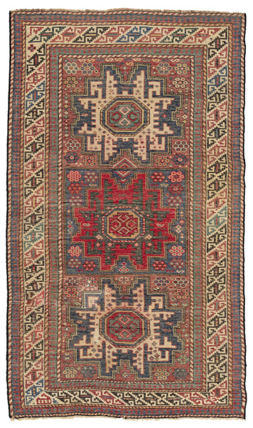 A Lesghy Shirvan rug - Image 6 of 6