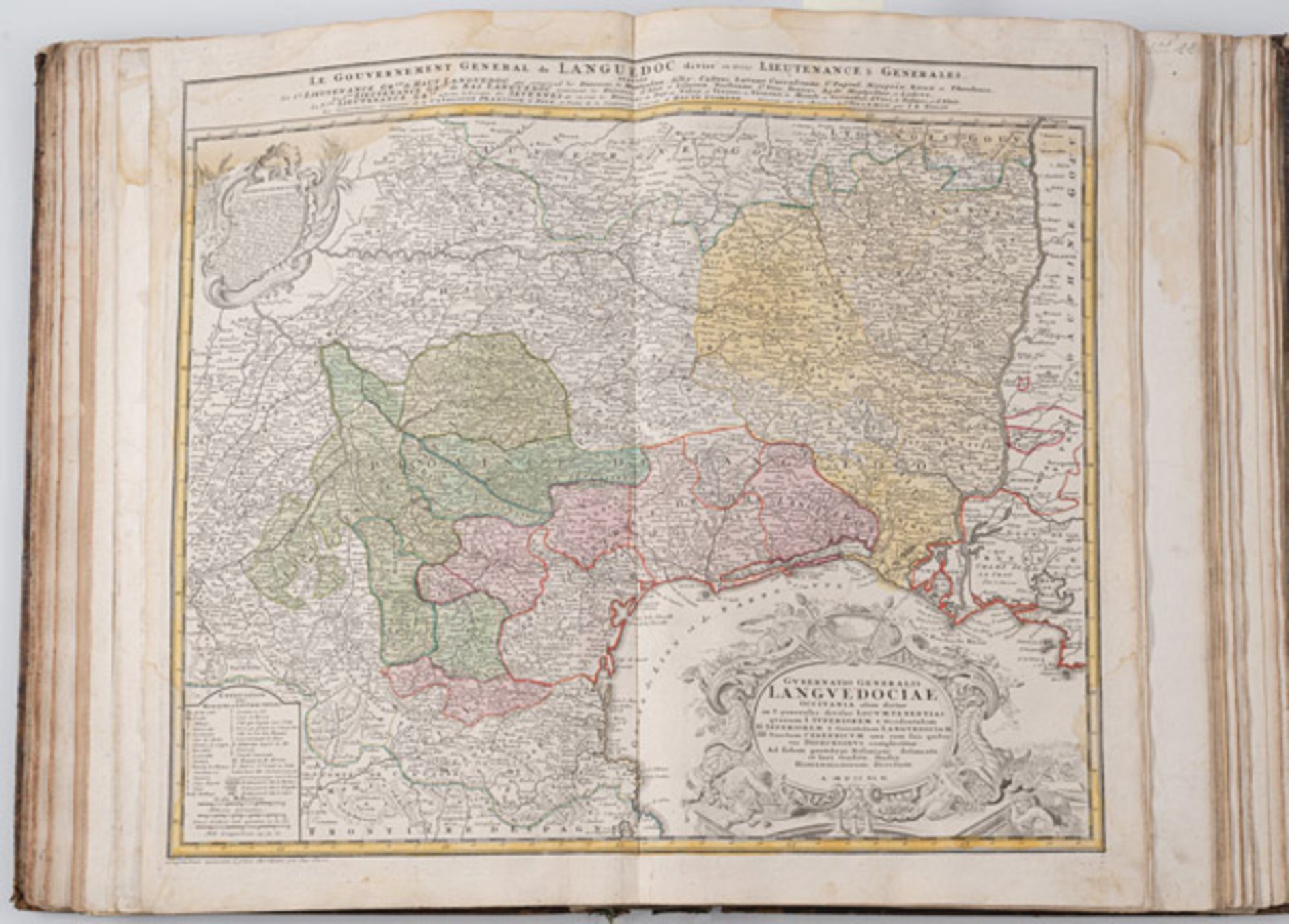 J.B. Homann, Großer Atlas Uber die Gantze Welt (...), Nürnberg 1737. - Bild 5 aus 6