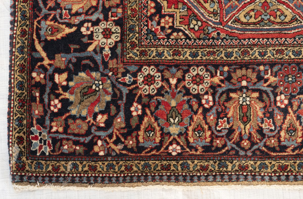 A Kashan rug with kurk wool - Image 2 of 7