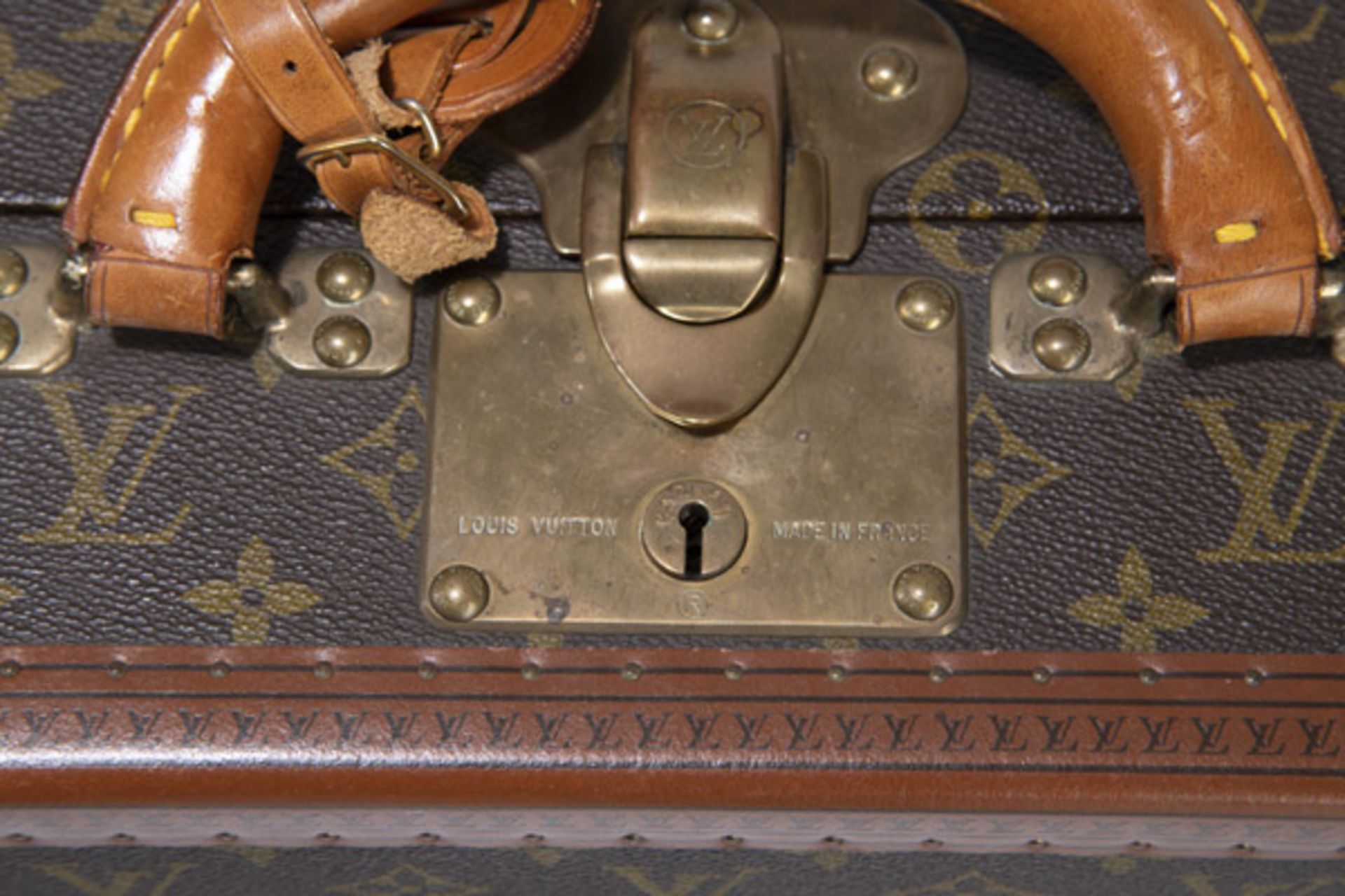 LOUIS VUITTON Monogram Canvas Reisekoffer Alzer 60 - Bild 4 aus 5