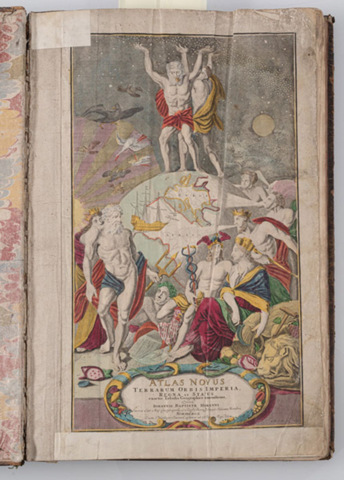 J.B. Homann, Großer Atlas Uber die Gantze Welt (...), Nürnberg 1737. - Bild 2 aus 6