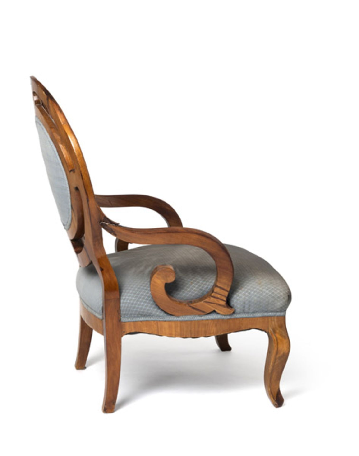 A BIEDERMEIER FAUTEUIL - Image 4 of 6