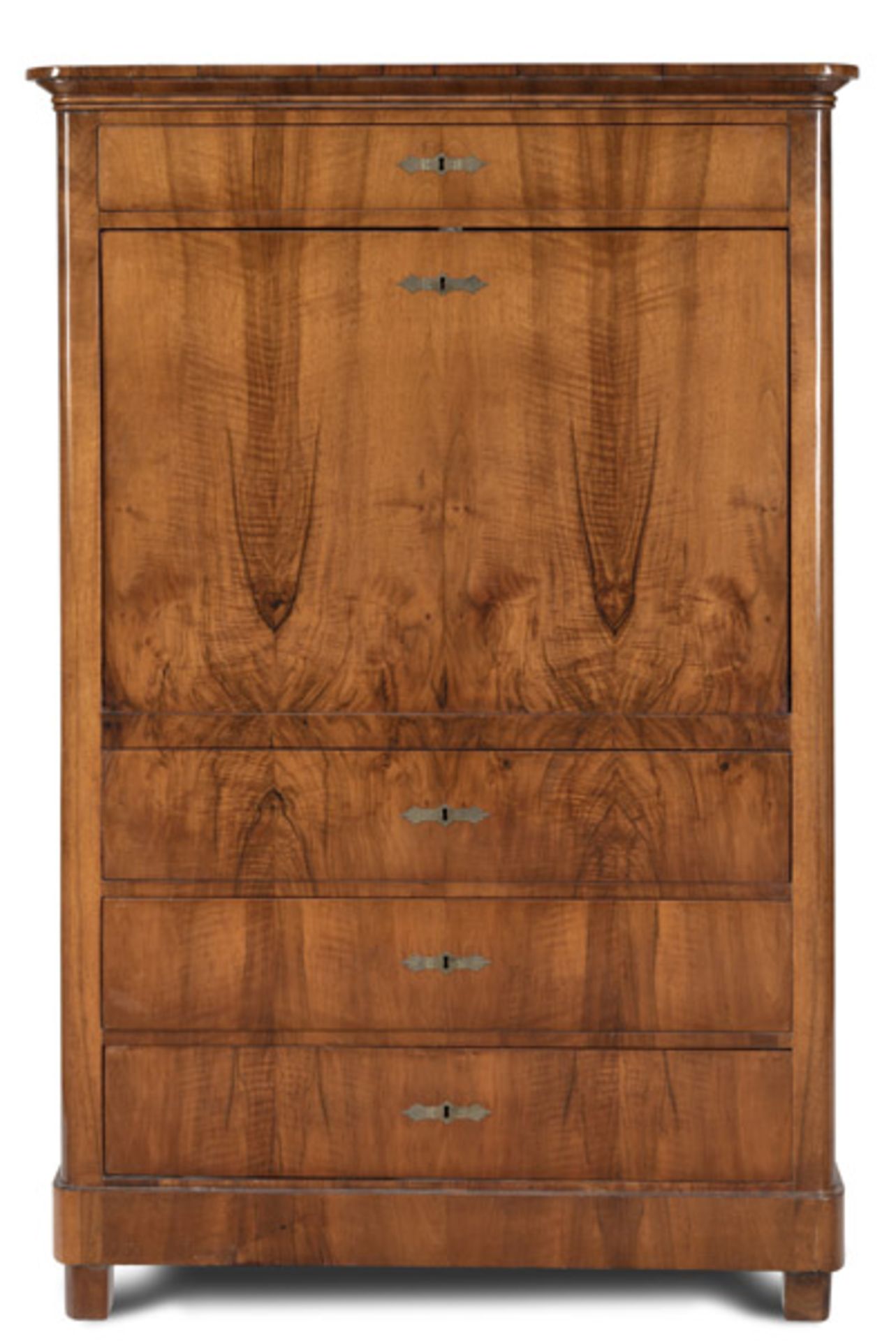 Biedermeier-Schreibschrank - Bild 3 aus 8