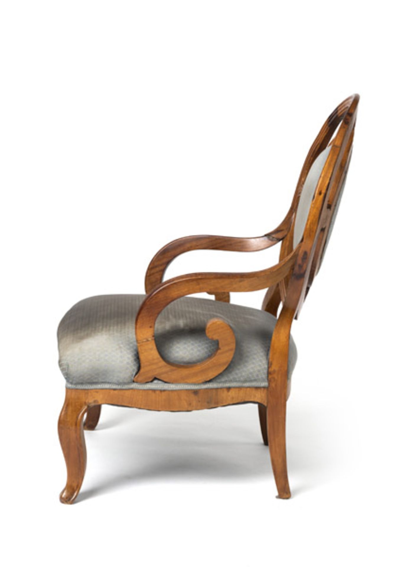 A BIEDERMEIER FAUTEUIL - Image 2 of 6