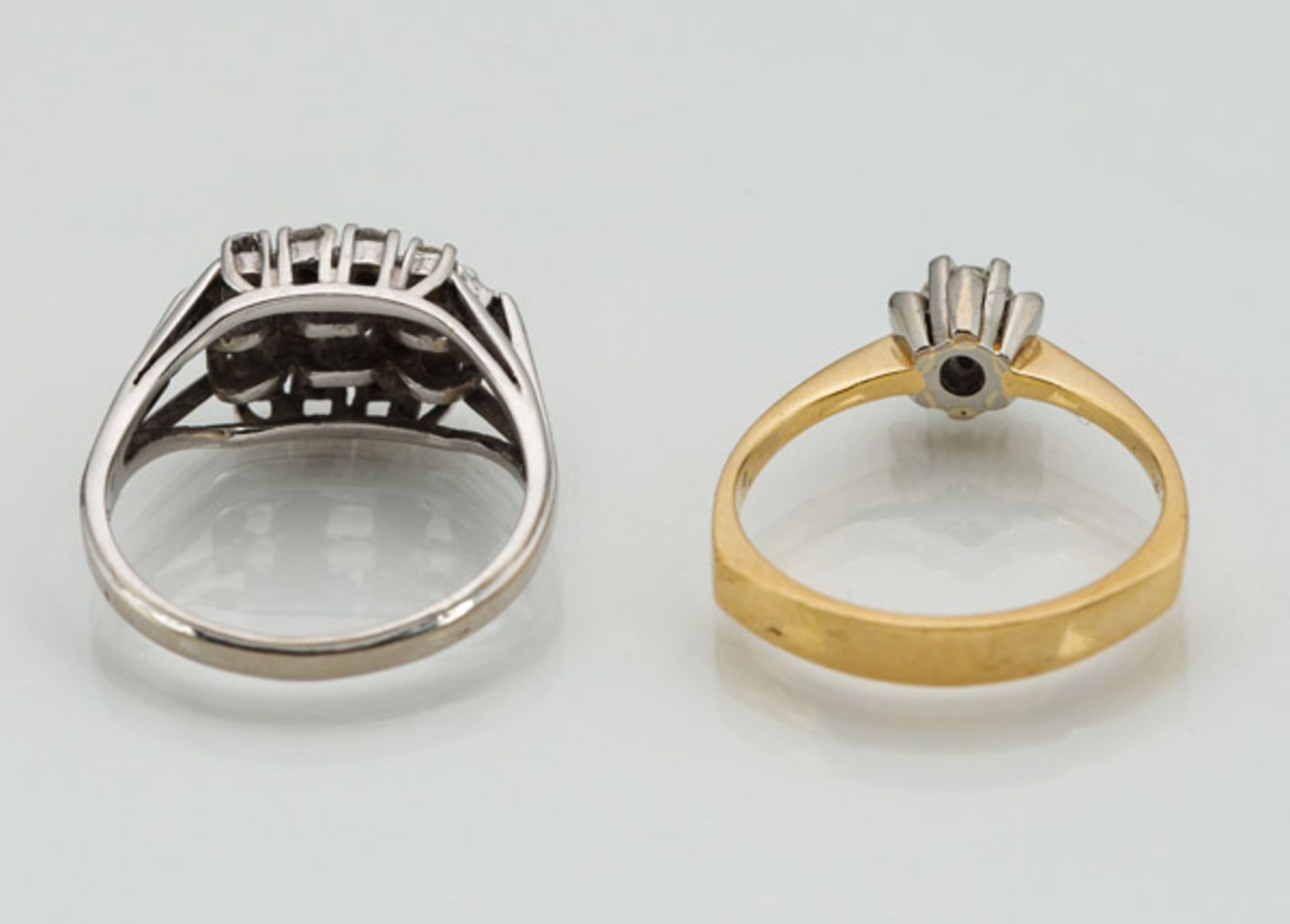 TWO DIAMOND RINGS - Image 2 of 2