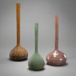 Drei Soliflore-Vasen