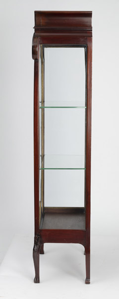 AN ART NOUVEAU DISPLAY CABINET - Image 4 of 7