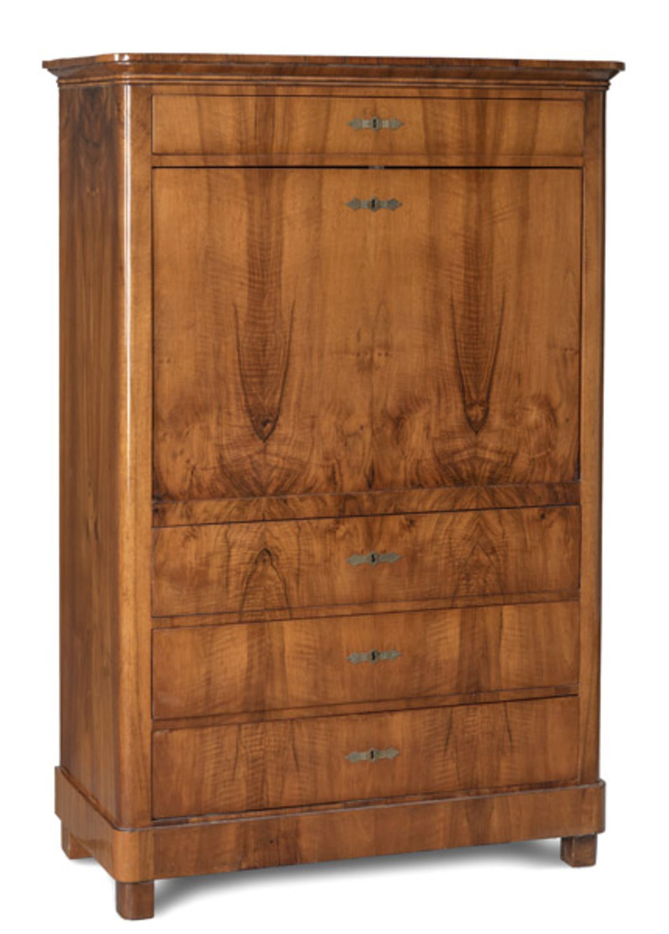 Biedermeier-Schreibschrank