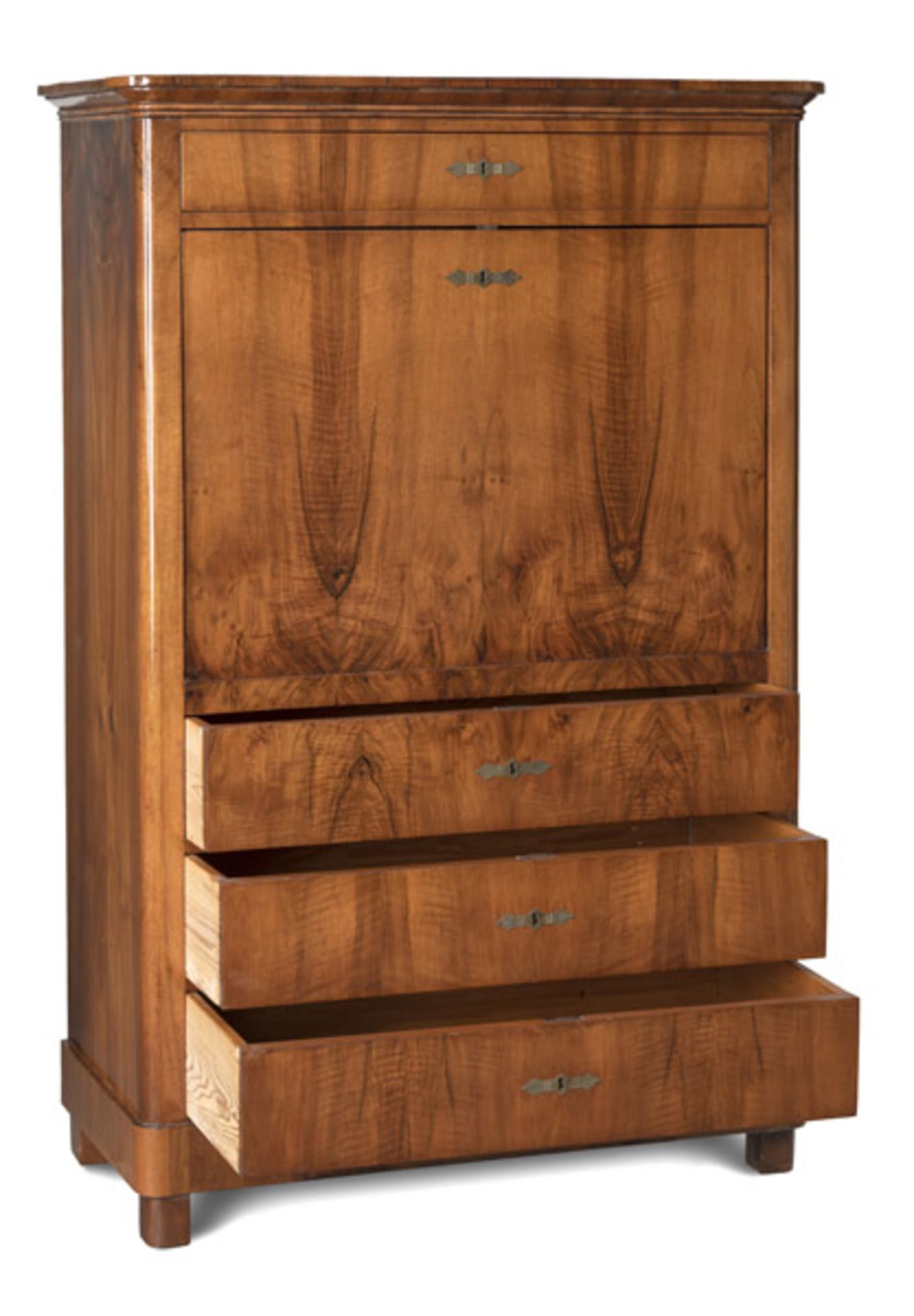 Biedermeier-Schreibschrank - Bild 5 aus 8