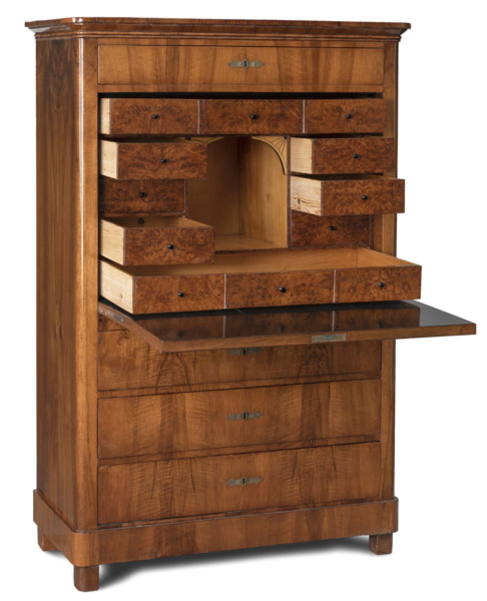 Biedermeier-Schreibschrank - Bild 2 aus 8