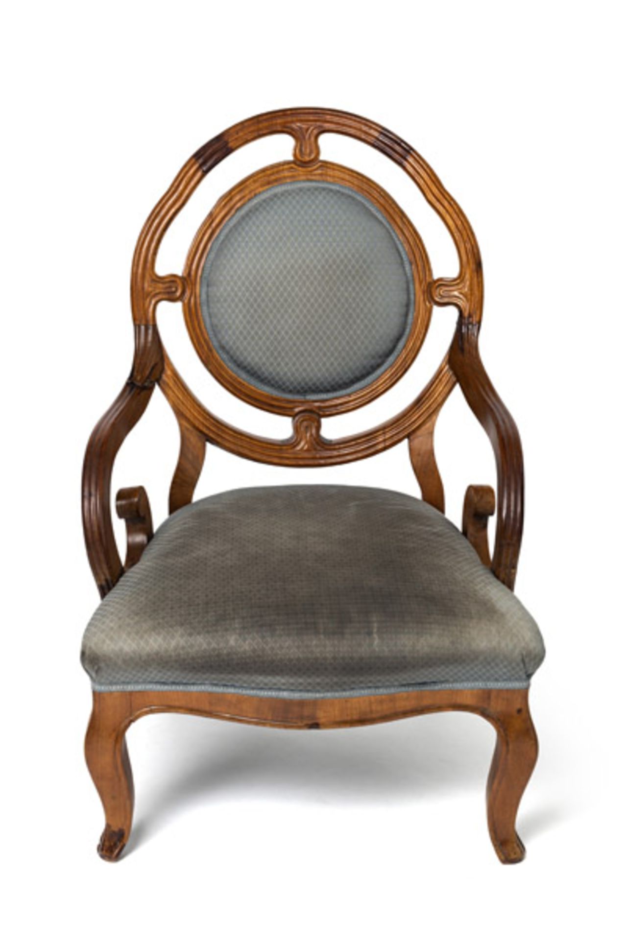 A BIEDERMEIER FAUTEUIL - Image 5 of 6