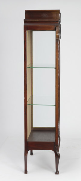 AN ART NOUVEAU DISPLAY CABINET - Image 7 of 7