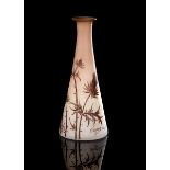 Vase mit Diesteldekor
