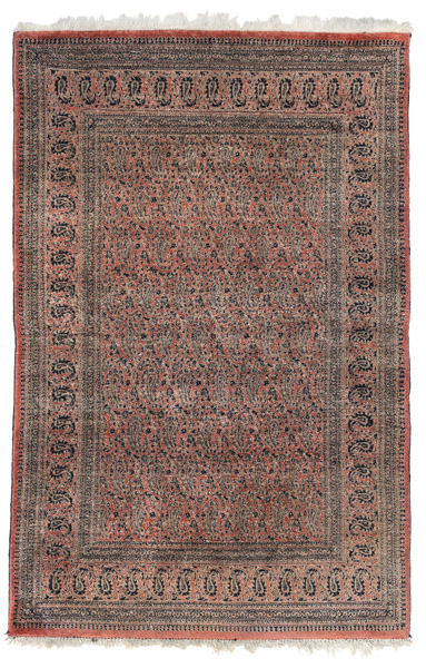 A silk rug
