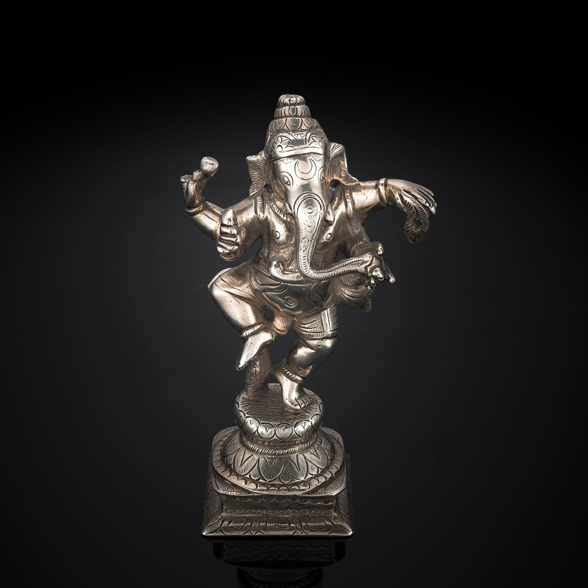 Ganesha aus Silber - Bild 2 aus 2