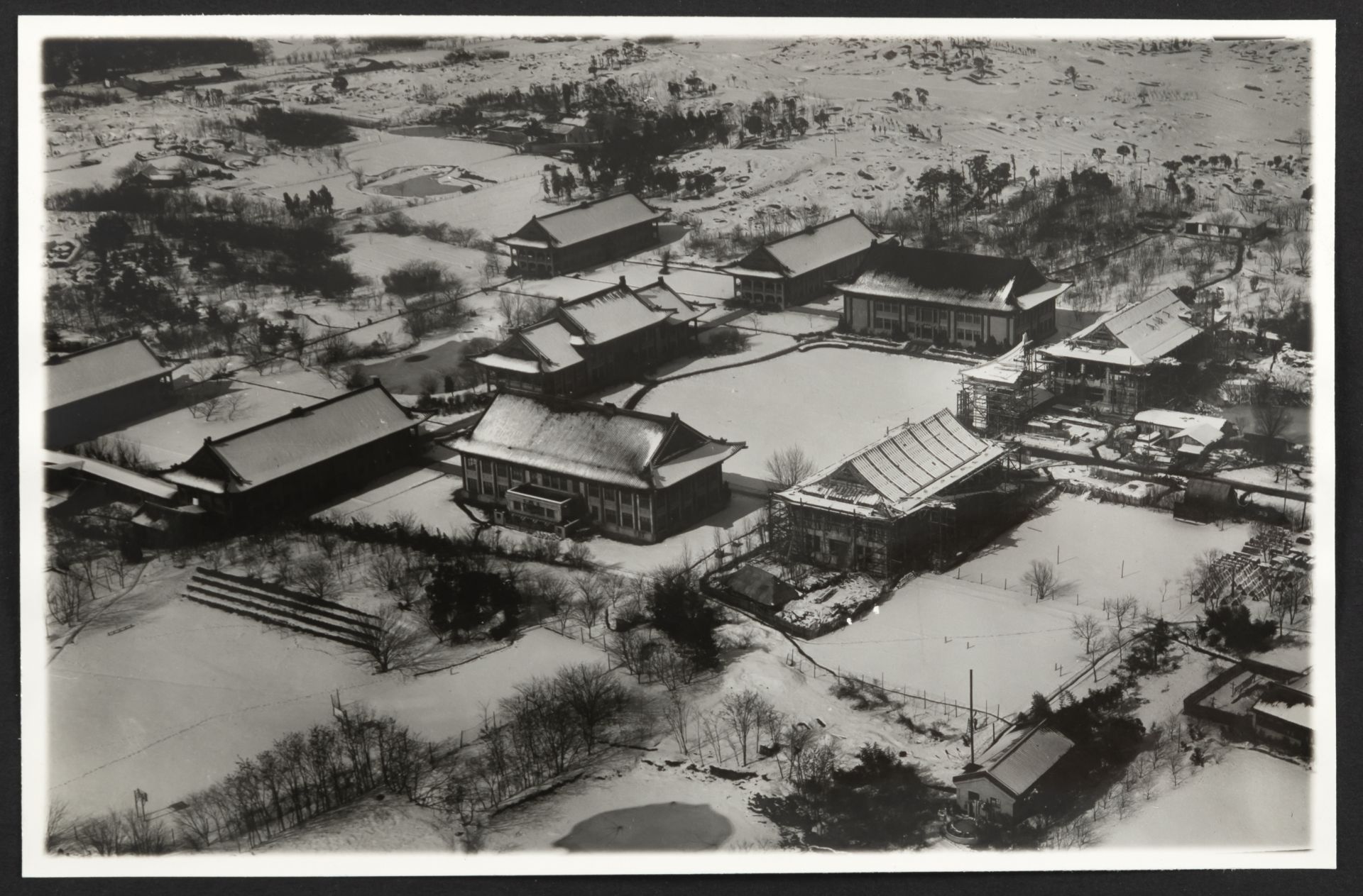 AN ALBUM WITH AERIAL PHOTOGRAPHS OF NANKING AND A FOLDER WITH PHOTOGRAPHS - Image 7 of 17