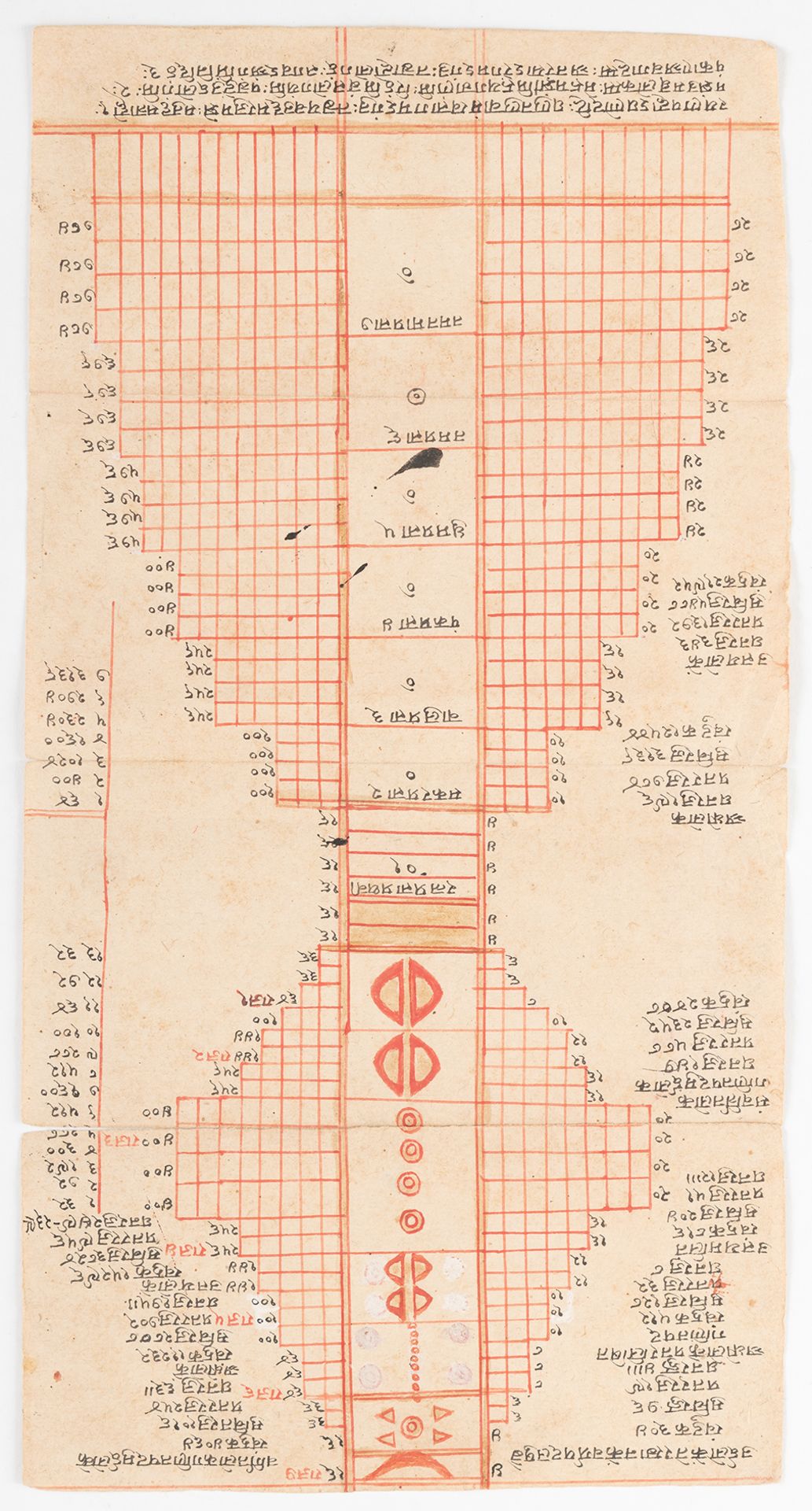 FOUR COSMIC MANUSCRIPT PAGES - Image 4 of 7