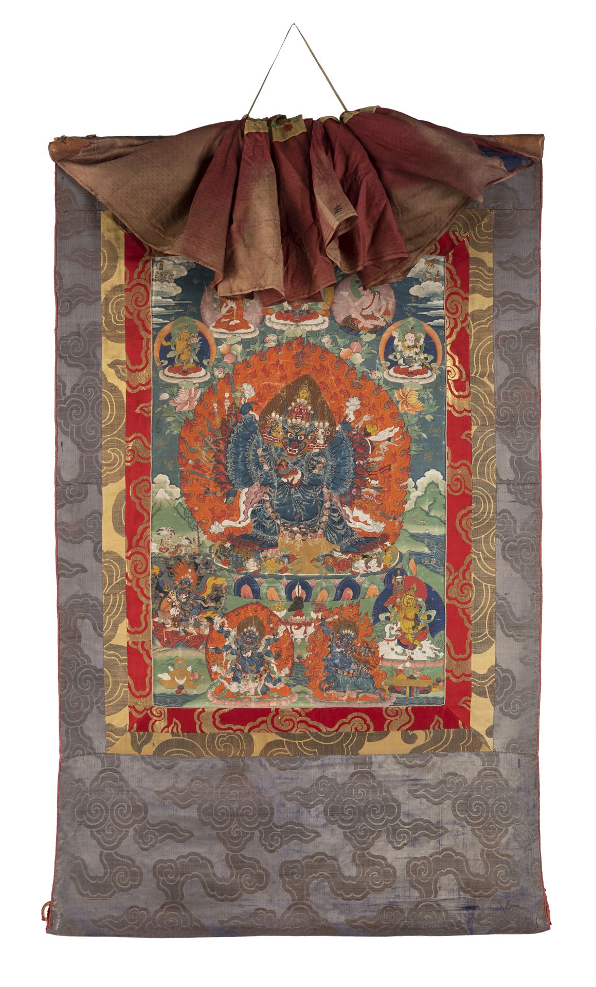 Darstellung des mächtigen Yidam Vajrabhairava/Yamantaka - Bild 2 aus 4