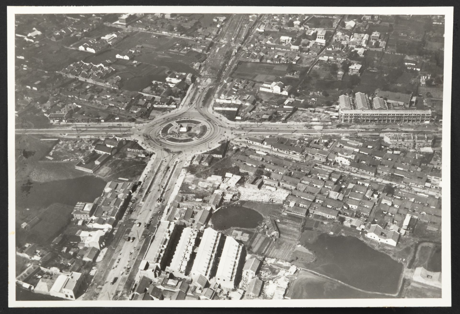 AN ALBUM WITH AERIAL PHOTOGRAPHS OF NANKING AND A FOLDER WITH PHOTOGRAPHS - Image 4 of 17