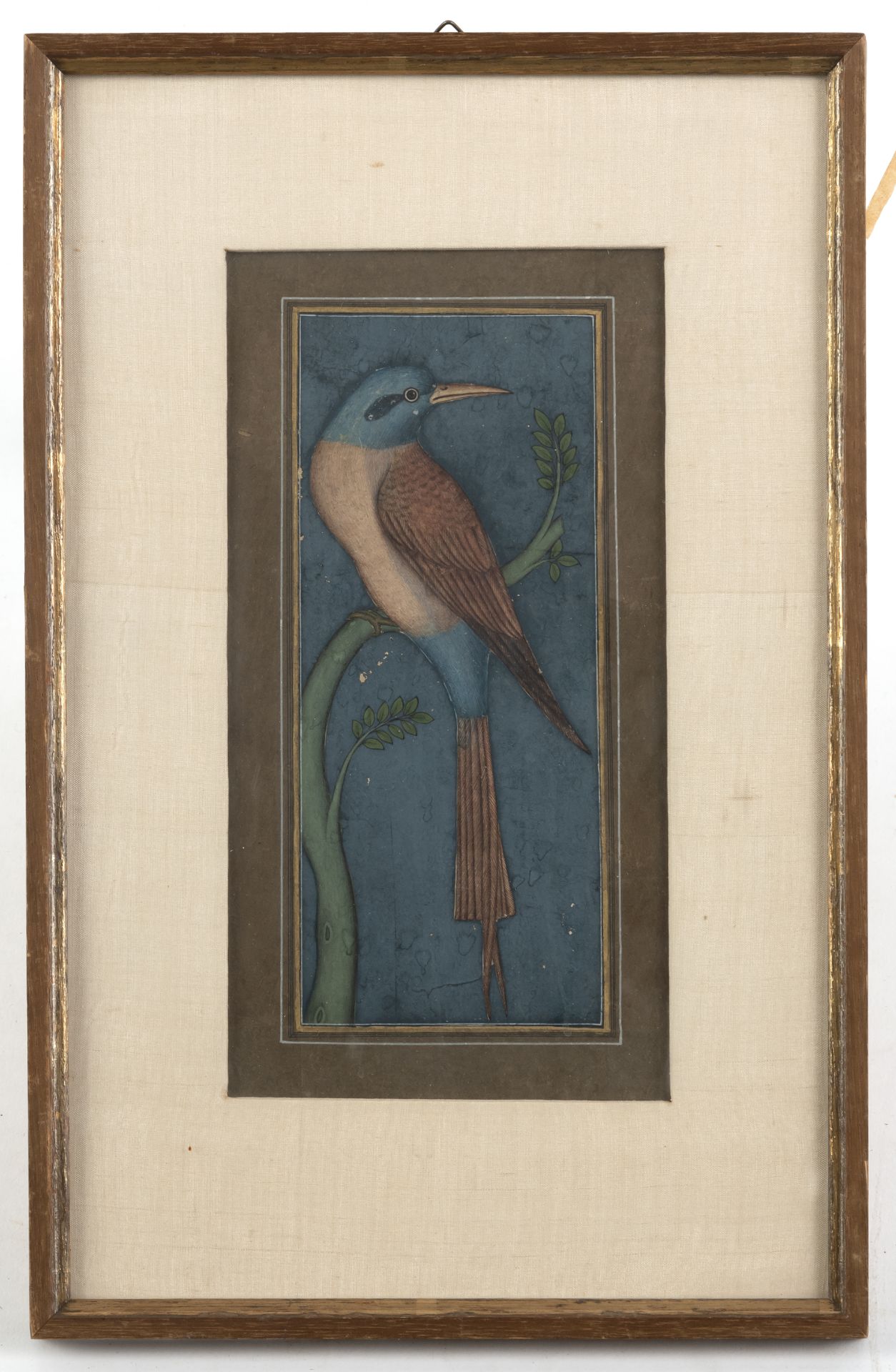 THREE MINIATURES WITH BIRDS AND HUNTER - Image 6 of 6