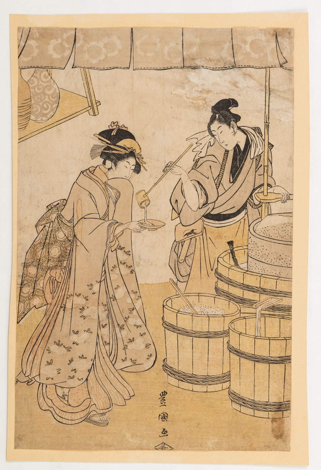 KATSUKAWA SHUNSEN (1762- CA.1830) AND UTAGAWA TOYOKUNI I (1769-1825) - Image 8 of 10