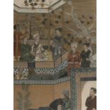 Picchvai mit Darstellung einer figürlichen Szene