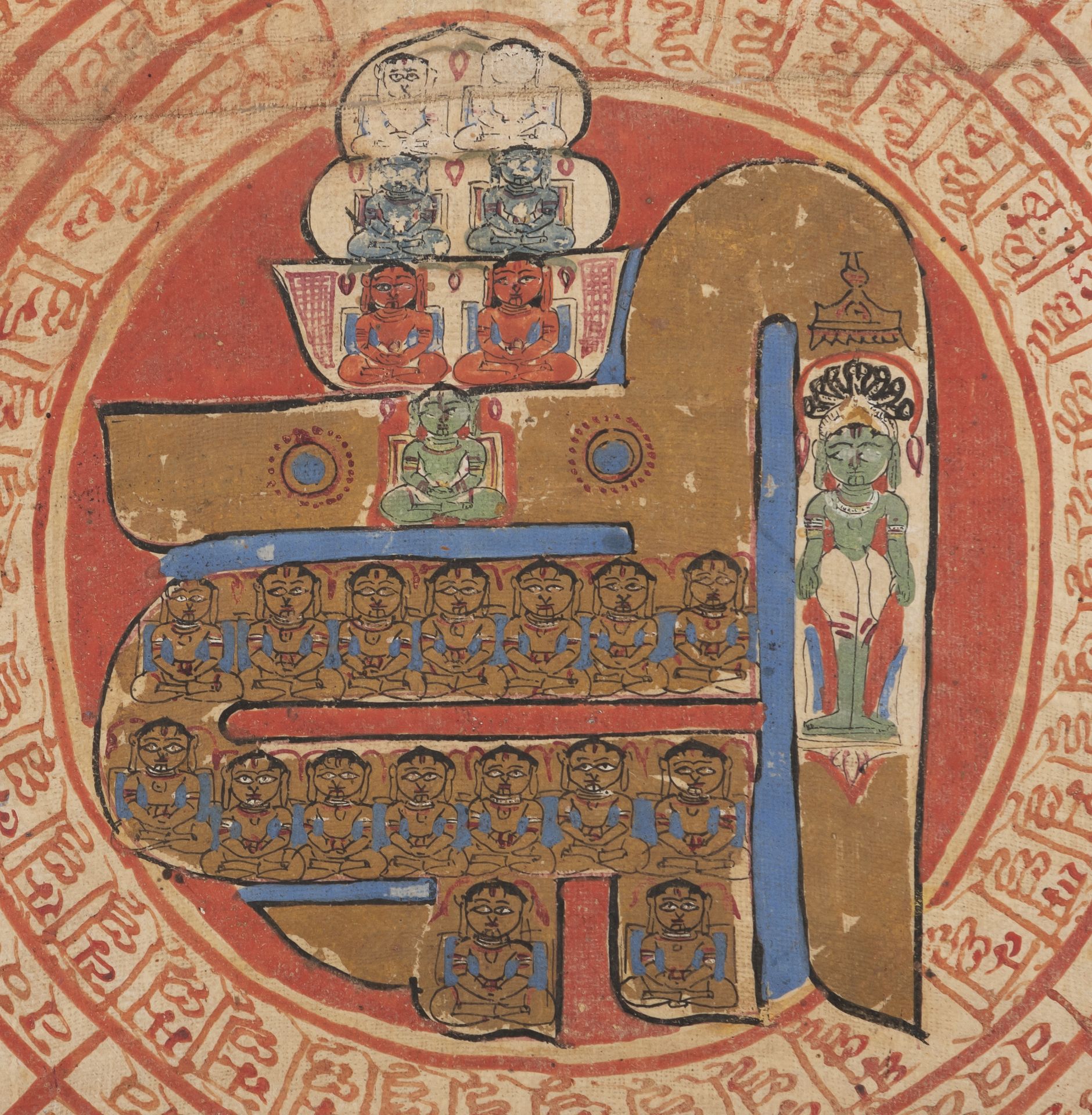 Zwei jainistische Yantra - Bild 4 aus 7