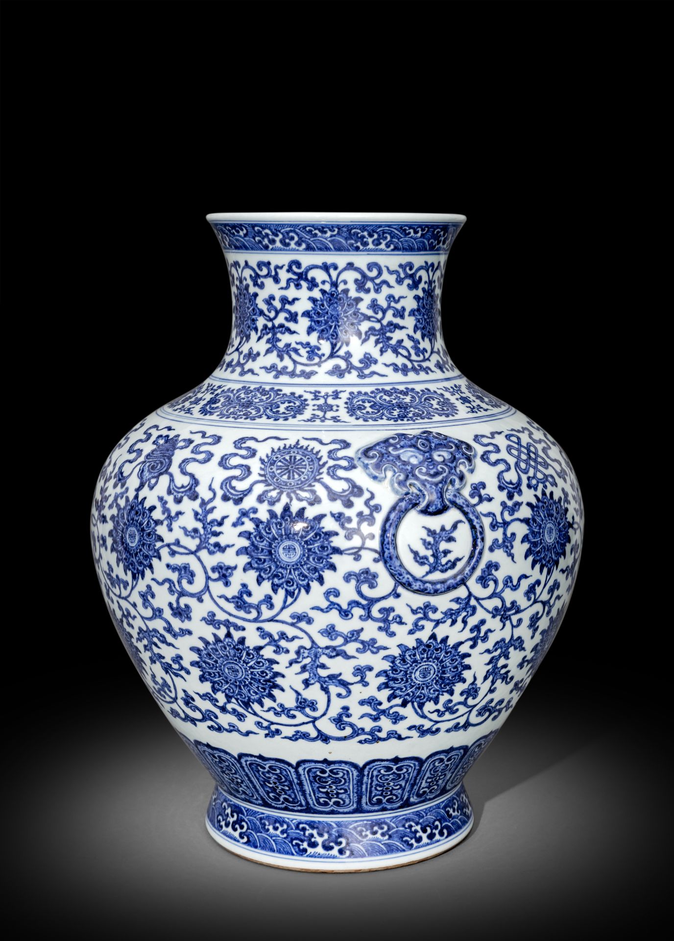 Feine kaiserliche Vase in 'Hu'-Form - Bild 11 aus 16