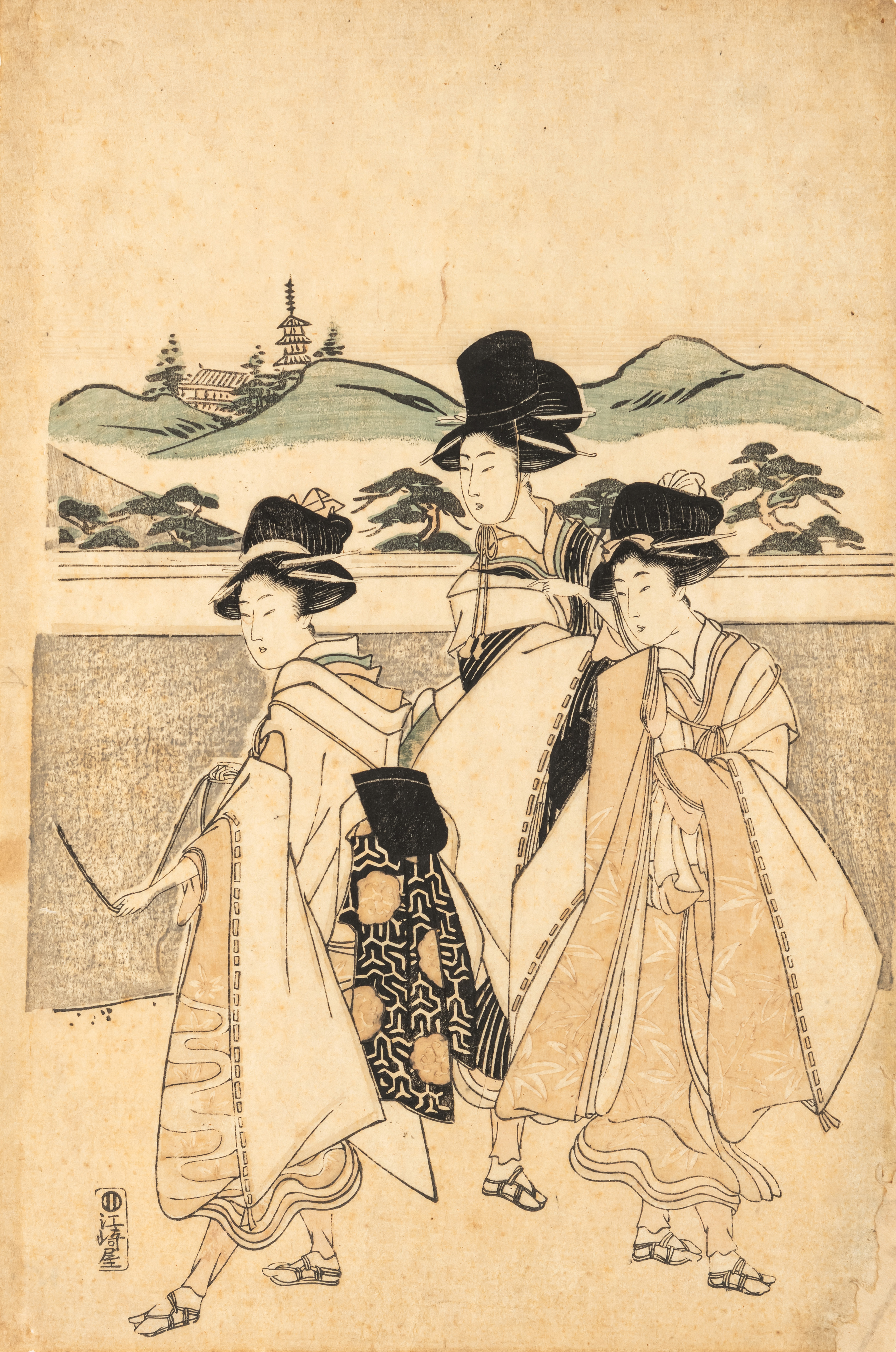 KATSUKAWA SHUNSEN (1762- CA.1830) AND UTAGAWA TOYOKUNI I (1769-1825) - Image 3 of 10