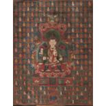 Sangpo Bumtri - einer der vier Transzendenten Hüter der Bön-Tradition
