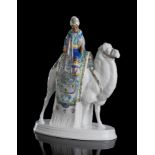 Maharadja auf Kamel aus dem Indischen Festzug