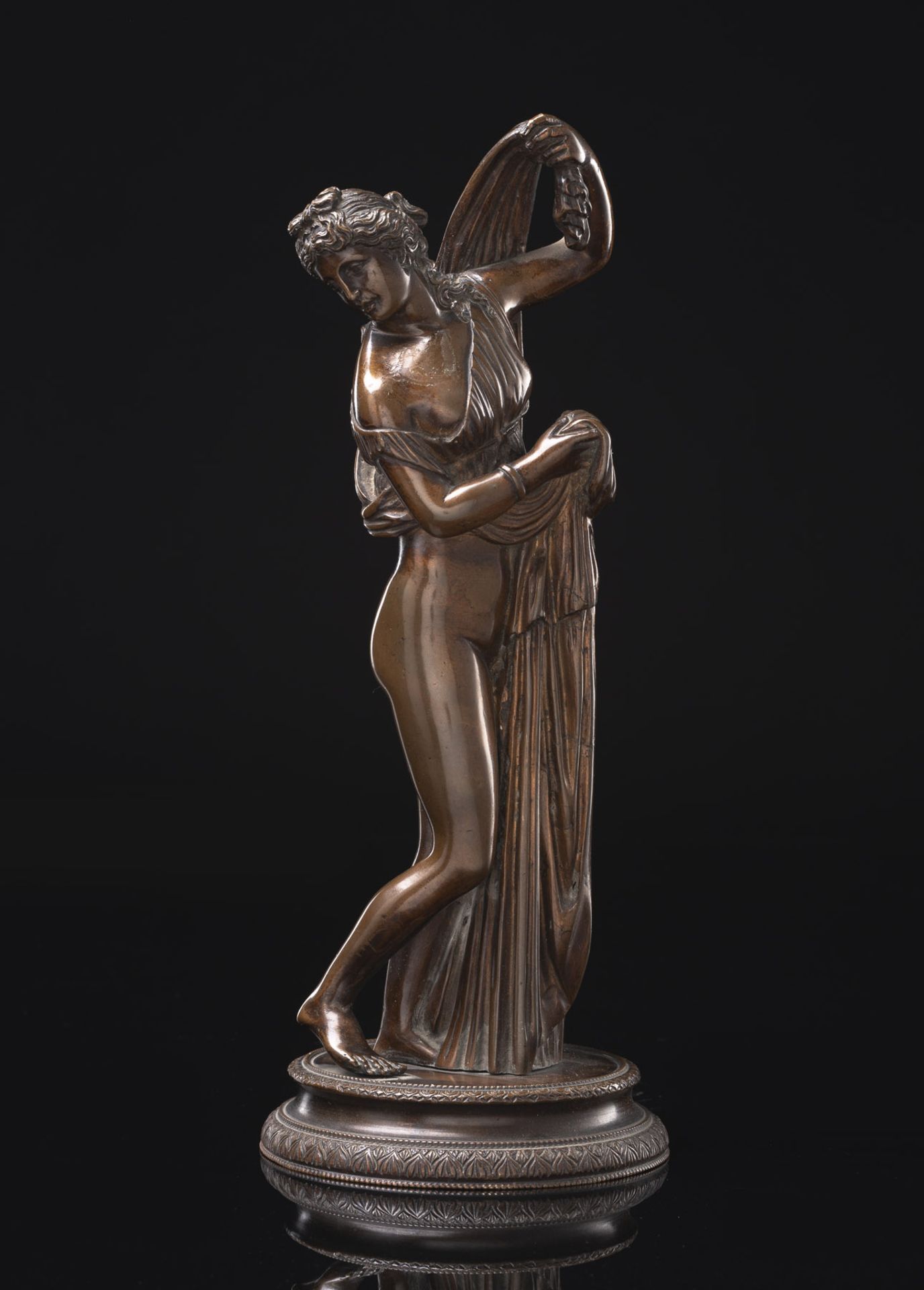 Grand Tour Bronze der "Venus Kallipygos"