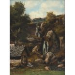 Pata, Cherubino und Courbet, Gustave (attr.)