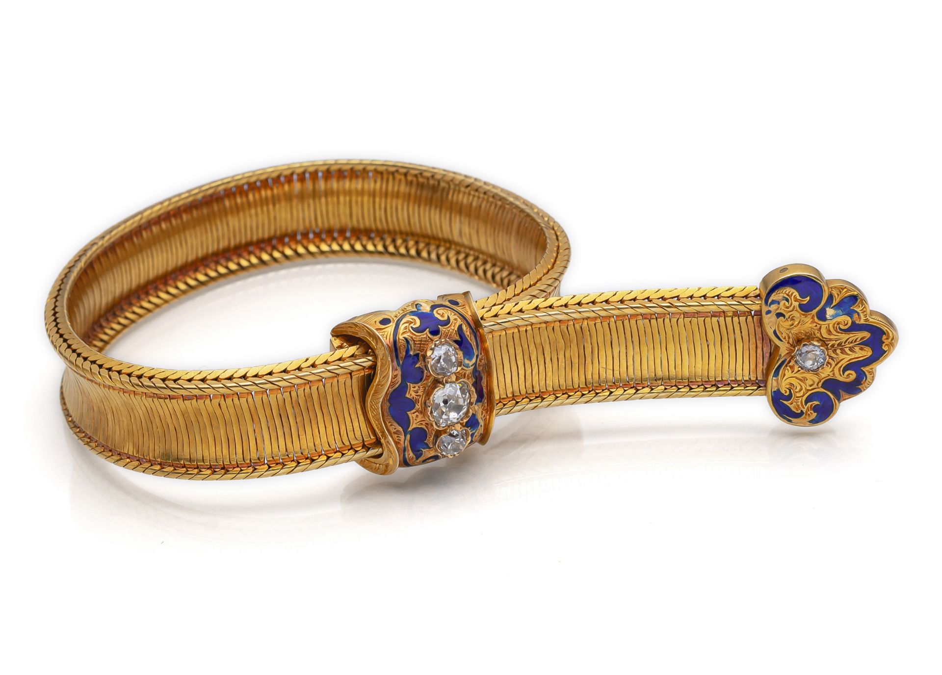 Napoleon III Style Brilliant Bracelet