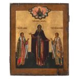 Heilige Theodor, David und Konstantin