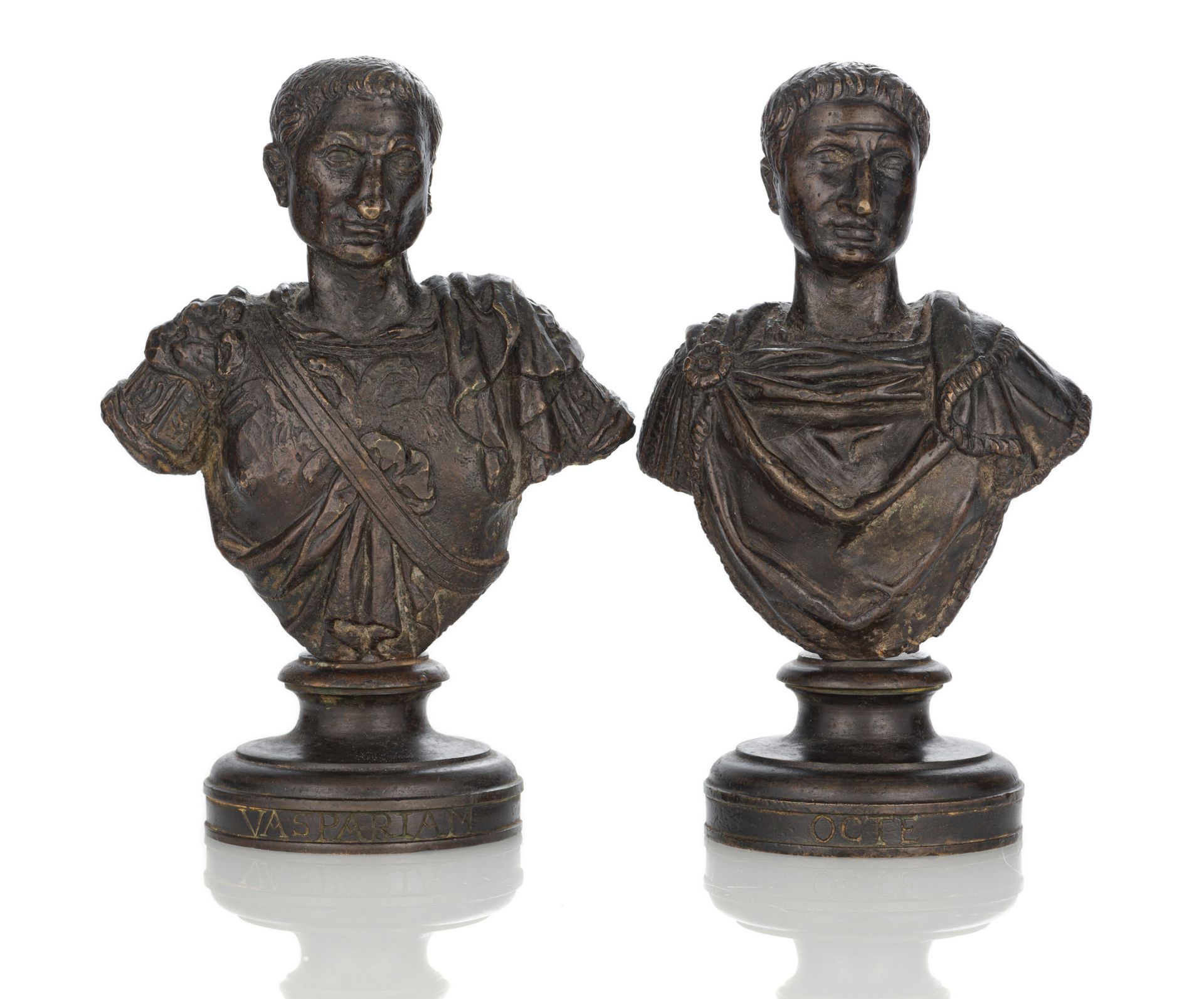 Vespasian und Oktavian