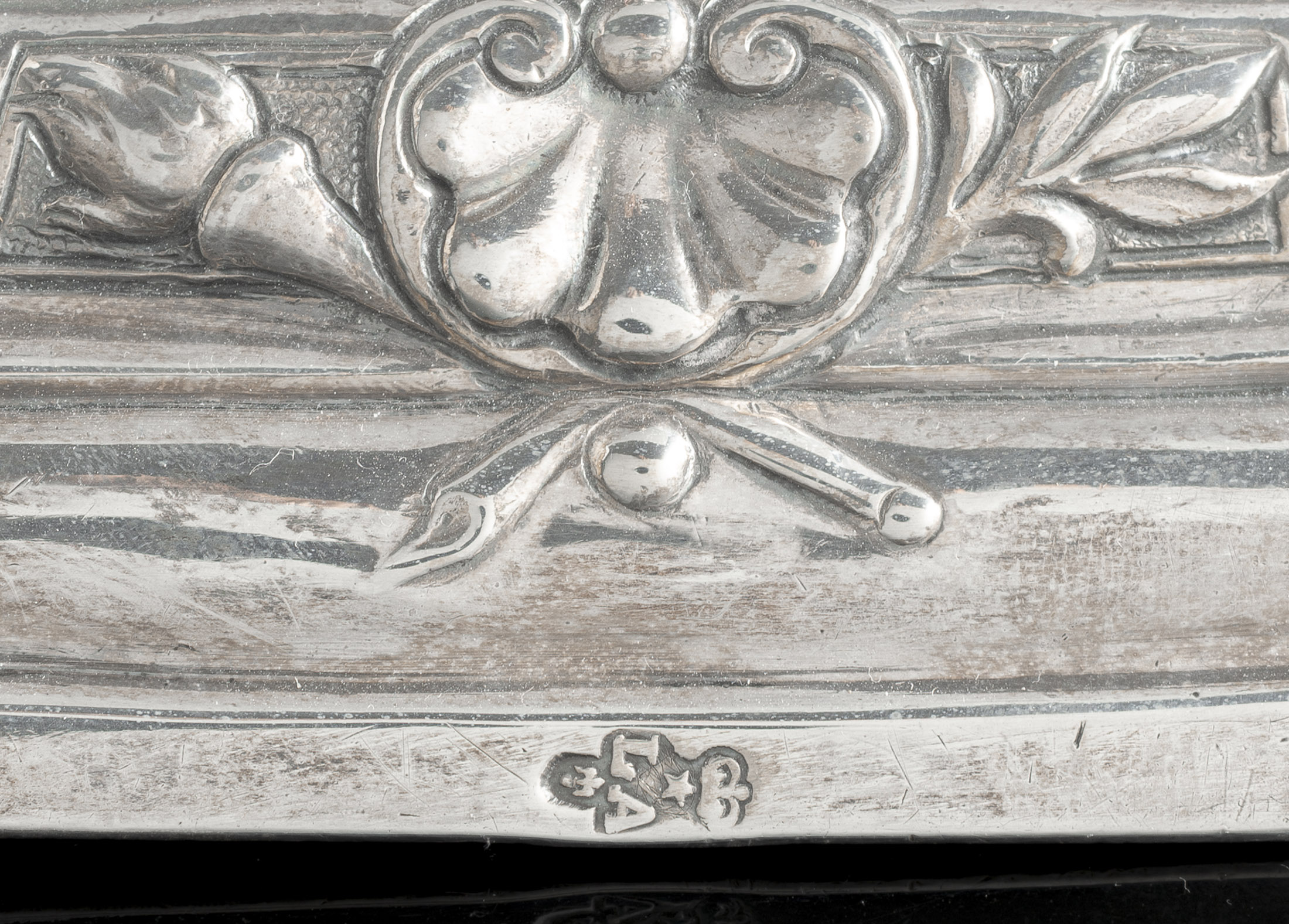 A RARE GEORGE I SILVER CANDLESTICK BY PAUL DE LAMERIE - Image 3 of 3
