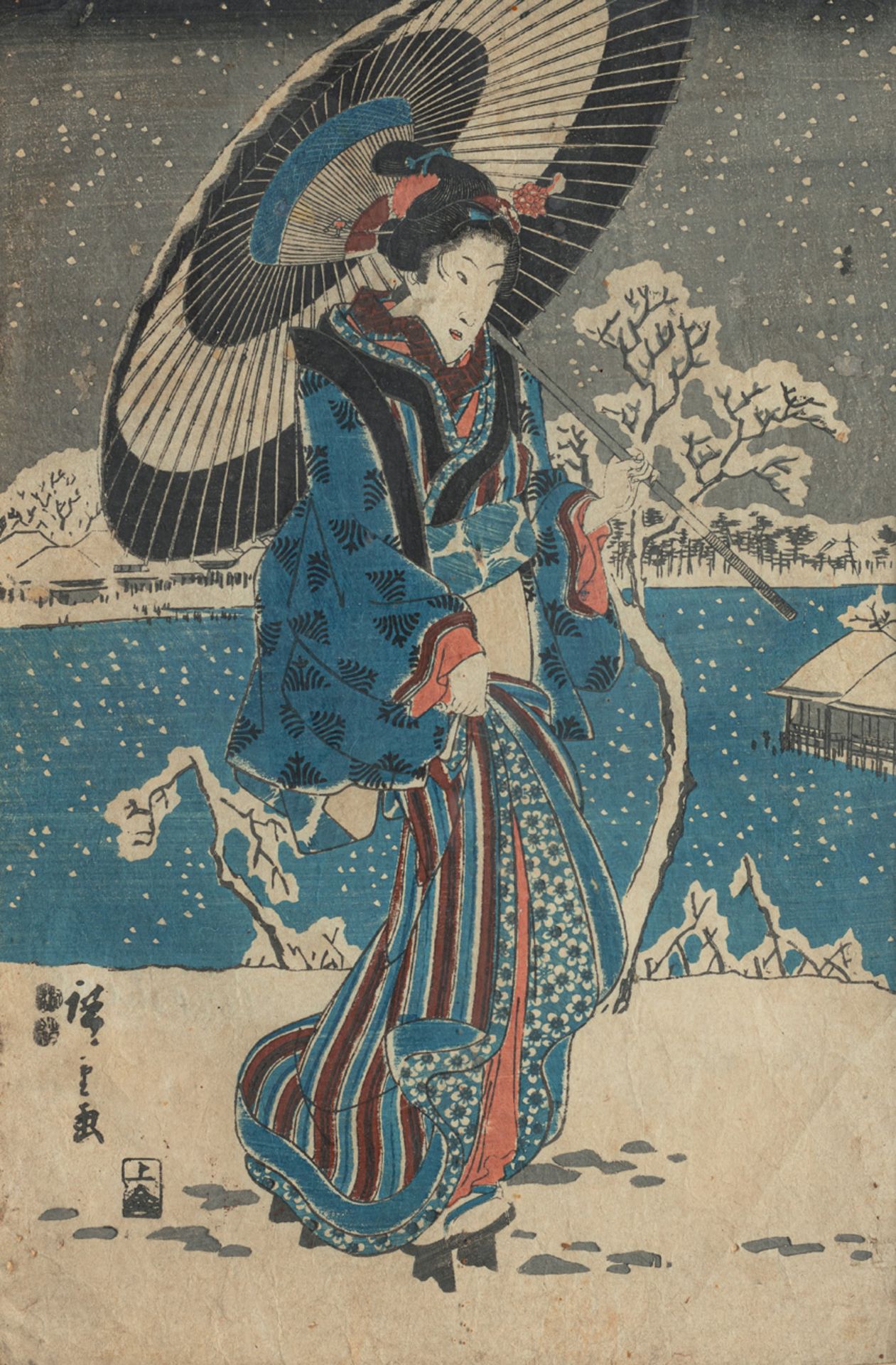 UTAGAWA HIROSHIGE (1797-1858) / KIKUKAWA EIZAN (1787-1867)