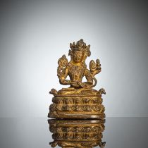 Feuervergoldete Bronze des Ston.pa