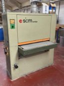 SCM UNO Through Feed Belt Sander