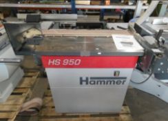 Hammer Felder HS950 Oscillating Edge Sander