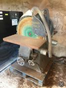 Wadkin JV 30” Double Disc Sander