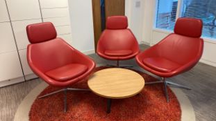 Allermuir Chairs And Low Level Table