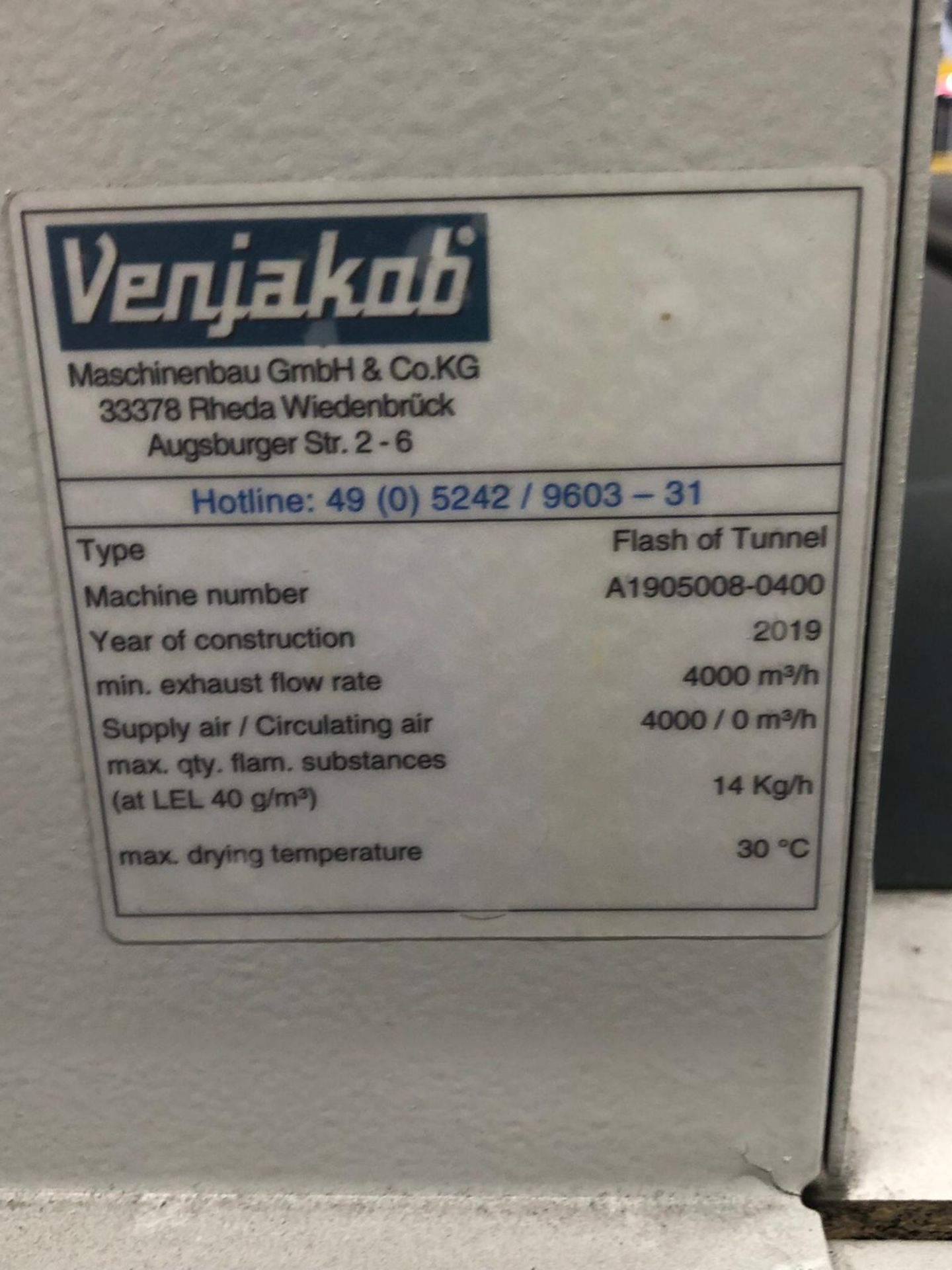 Venjakob Spray Smart Machine - Image 6 of 12