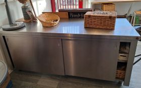 Large Stainless Steel Heating Cabinet
