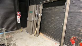 Set Of Fire Doors With Frame