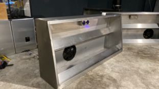 Large Stainless Steel Kitchen Extraction Hood