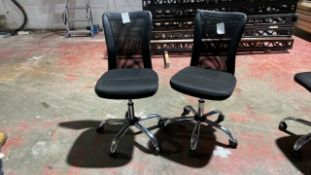 Set Of Two Office Chairs