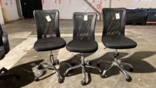 Set Of Three Office Chairs